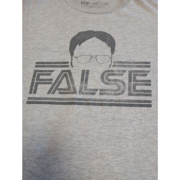 Dwight Schrute False t shirt from the office. Size M Ripple Junction preowned - Picture 4 of 8